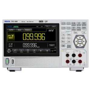 DM858, Мультиметр прецизионный 5.5-разрядный с функцией True RMS