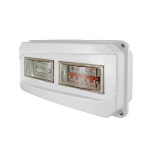 Щит учета ЩРН-12-1ф 167х350х111 мм пластиковый IP55 SQ0906-0502