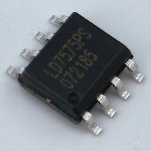 LD7575PS, ШИМ-контроллер, 50-130кГц