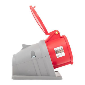 Розетка стационарная наружная 124 3Р+РЕ 32А 380В IP44 PROxima ps-124-32-380-PRO