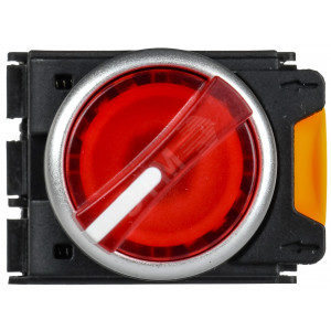 Переключатель с подсв. 2 полож. 1NO+1NC красный MASTER IEK MI-SW60-11XD-3-14-2-K04
