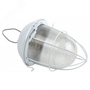 Светильник НСП 41-200-003 с решеткой Желудь сталь стекло IP54 E27 max 200Вт 185х345 белый Б0052020