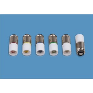 VC1512125B3, Светодиодные лампы - Светодиоды с цоколем T1 3/4 Mgt Groove LED Blue 12V DC