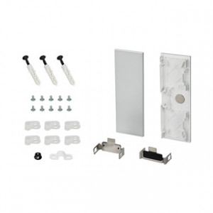 Заглушка S2-WALL-X2-H128 Silver 021232, Заглушки для профиля S2-WALL-X2-H128. В комплекте 2шт. Цена за 1 комплект.