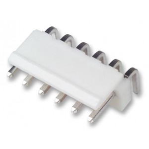 B6PS-VH (LF)(SN), Разъем штыревой однорядный угловой на плату