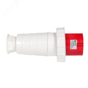 Вилка переносная 035 63А 3P+PE+N 380В IP67 ps-035-63-380