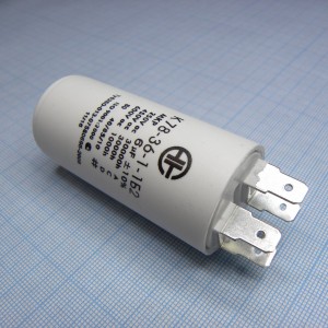 К78-36-450-6  10%, Конденсатор фольгированный металлизированный полипропиленовый 450В 6мкФ ±10% 30х60 мм