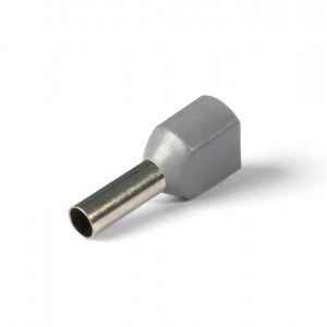 Наконечник штыревой втулочный изолированный НШВИ(2) 4.0-12, Наконечник штыревой втулочный изолированный, двойной 