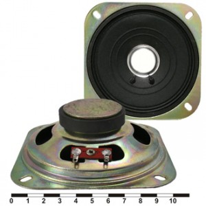 YD103-19   4W   8OHM, Динамик 8 Ом, 4Вт, 103x103x31,5мм