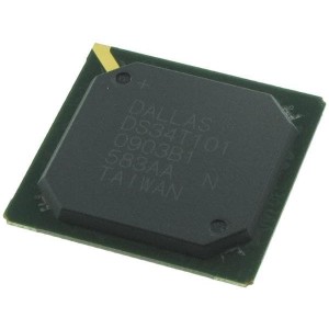 DS34T101GN+, ИС телекоммуникационных интерфейсов Single/Dual/Quad/Octal TDM-Over-Packet Chip