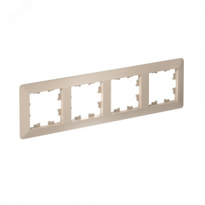 ATLASDESIGN AIR 4-постовая РАМКА, ПЕСОЧНЫЙ/дымчатый белый ATN221204