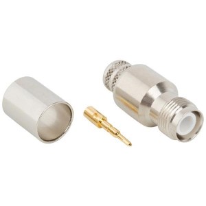 122392RP, РЧ соединители / Коаксиальные соединители TNC ST JACK LMR400 REVERSE POLARITY