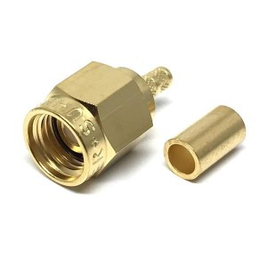 11_SMA-50-2-5/111_NE, РЧ соединители / Коаксиальные соединители SMA straight cable plug(m)