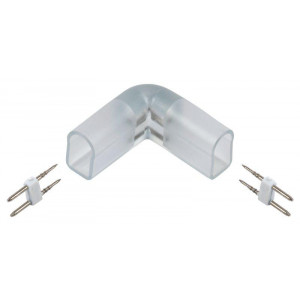 Коннектор угловой 5шт MONO 16мм (разъем-разъем) LSCON16-MONO-220-05