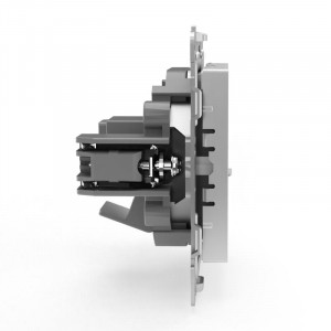 Розетка телефонная 1-м СП Pixel RJ11 механизм алюм. TKE-PX-RT1-C03