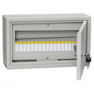 Корпус металлический ЩРн-18 (265х440х120мм) IP31 TITAN 3 MKM14-N-18-31-Z