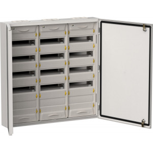 TITAN 5 Корпус мет. ЩРн-180 (3х60) 835х830х140 IP54 сер TI5-50-N-3X060-54-7035