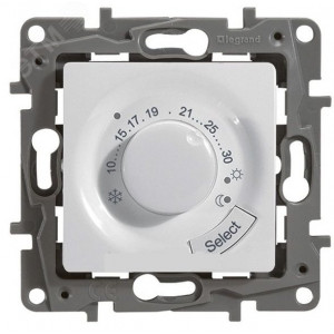 ETIKA Термостат для пола белый 672230