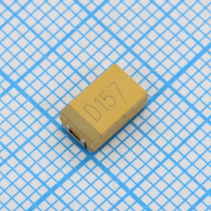 CA45-D020M157T, Конденсатор танталовый 150мкФ ±20% 20В типоразмер D