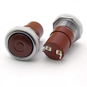 К1-2 Ф20 КРАСНЫЙ (АНАЛОГ), Кнопочный переключатель К1-2, диаметр 20, красный (аналог)