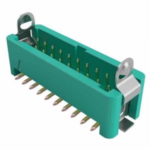 G125-MS12005L3P, Проводные клеммы и зажимы 1.25MM M VERT SMT 2X10 POS