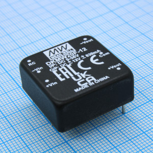 DKMW20F-12, Преобразователь DC/DC, на печатную плату, 20 Вт