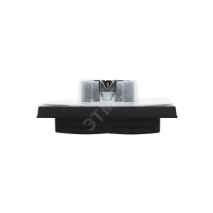 Розетка 2-м СП BRITE РСбш12-3-44-БрЧ 16А в сборе IP44 с крышкой черн. BR-R26-16-44-K02-F
