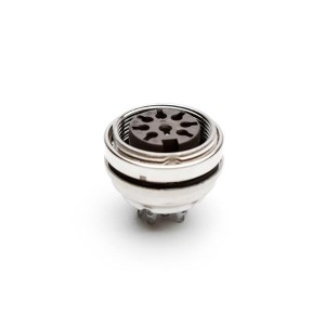 C091 31G008 100 2, Цилиндрические разъемы DIN Female recpt Rear MT