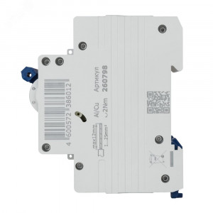Выключатель автоматический модульный 3п C 40А 6кА OptiDin BM63-3C40-УХЛ3 КЭАЗ 260798