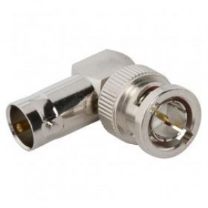 031-9-75-12G, РЧ адаптеры - внутрисерийные BNC JCK to BNC PLG Right Angle 12G OPT
