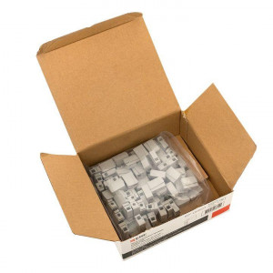 Клемма строительно-монтажная СМК проходная 224-111 1-проводная 1.0-2.5кв.мм PROxima plc-smk-111