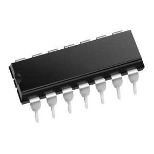 MCP6544-I/P, Аналоговые компараторы Quad 1.6V Push/Pull