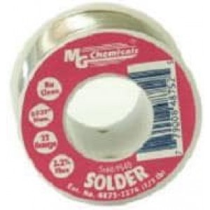 4875-454G, Припой 22AWG .032IN DIA 1LB. SPOOL