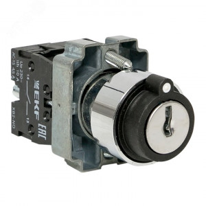 Переключатель BG33 3P с замком не возвратный 2NO PROxima xb2-bg33