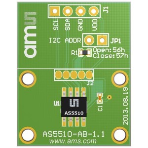 AS5510-SO_EK_AB, Инструменты разработки магнитного датчика AS5510 Adapter Board