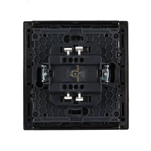 Выключатель 1-кл. СП FORTE&PIANO 10А FP102 с индикацией черн. IEK FP-V10-1-10-1-K02