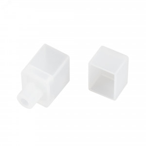 Заглушка MOONLIGHT-CAP-12x17mm-TOP-S-SET 041024, Комплект силиконовых заглушек для гибкого неона MOONLIGHT, сечение 17х12мм. В комплекте заглушка с выводом под кабель питания (вдоль линии сечения ленты) и глухая заглушка. Использовать с герметиком.