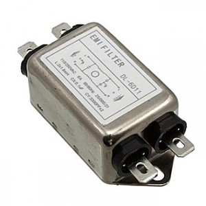 DL-6D11, Однофазный сетевой фильтр 6А 250В