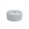Труба гофр. ПВХ с протяжкой d20 мм (100 м) белая Plast tg-z-20-100-white