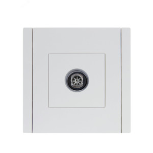 Розетка TV оконечная FORTE&PIANO FP228 бел. IEK FP-A10-O-K01