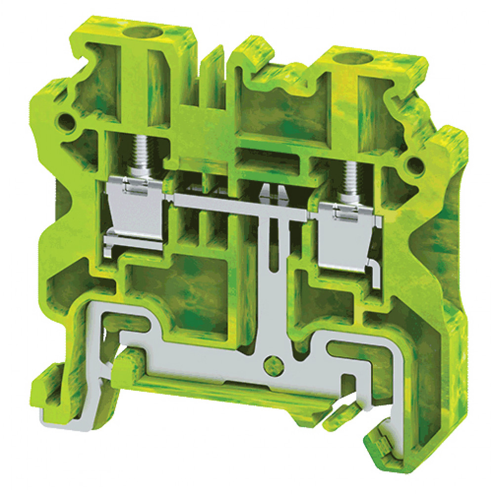 Изображение товара Заземляющая клемма CYG4/3 3 точки фиксации DIN35 для заземления электросистем