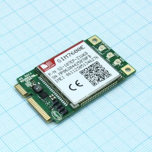 SIM7600E-PCIE, Полный многополосный модуль LTE-FDD / LTE-TDD / HSPA + / UMTS / EDGE / GPRS / GSM с поддержкой LTE CAT4