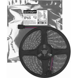 Лента светодиодная 14.4Вт/м 24В RGB IP65 60 LED/м OLS-5050 5м 35214