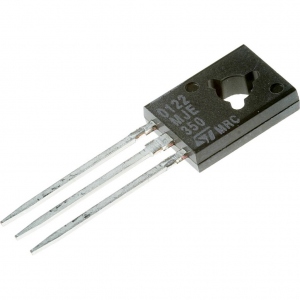 MJE350, Биполярный транзистор, PNP, 300 В, 0.5 А, 20 Вт