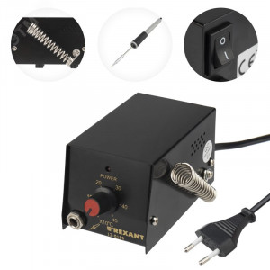 Паяльная станция мини Mi08, 8 Вт, 230 В, Паяльная станция (паяльник), серия МИНИ - Mi08, 8Вт, 230В, 100-450°C, (ZD-927)