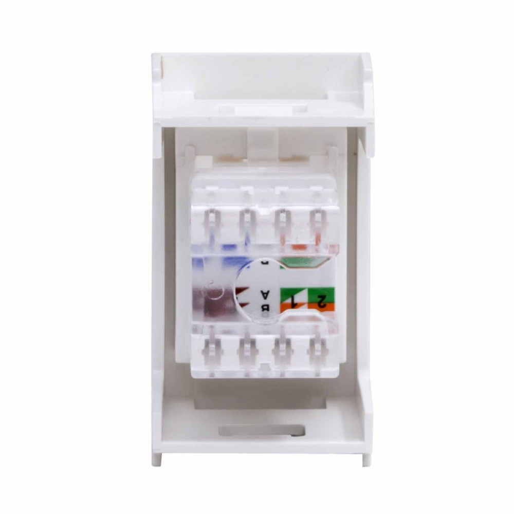 Изображение товара Розетка компьютерная Viva RJ45 кат.5E белый 1 метр DKC