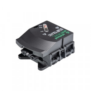 Адаптер-отвод GST18I3I B1H F7V SW, Модуль отвода питания для плоского кабеля серия gesis NRG, с выбором фазы, 3 полюса, подключение к модулю разъемом GST18i3, номинальное напряжение: 250V / 400V, номинальный ток: 20A, цвет: черный