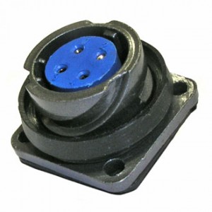 FQ18-4PIN ZK, Блочная розетка, 4 контакта