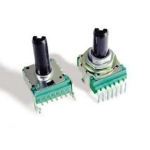 P140KV1-F20AR50K, Потенциометры 14mm Rotary Panel Potentiometer