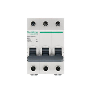 Выключатель автоматический модульный 3п B 25А 4.5кА City9 Set 400В SE C9F14325